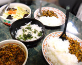 しめじとひじきの和風キーマカレー作り方8写真