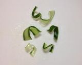 料理に彩りを☆サラダにより胡瓜作り方4写真