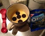 5分で完成♪オレオがビターなチーズケーキ作り方3写真