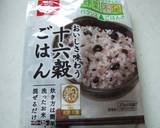 子供大喜び♡海苔＆ウインナーの十六穀ご飯作り方1写真