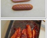 うまうま～♪*フランクのホットサンド*作り方2写真