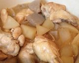 鶏手羽元・大根・こんにゃく入りの簡単煮物作り方4写真