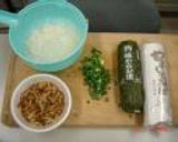 わらびそば(１００円）作り方1写真