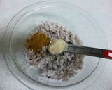 16穀ごはんで☆カレー&チーズ味春巻き作り方1写真