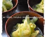 ずいき（天竺芋）の酢の物作り方5写真