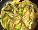 もやしのたまご焼き えのき餡かけ作り方2写真