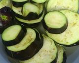 シュウマイ皮を使ったナスのチーズ焼き作り方1写真