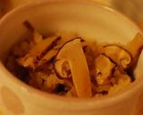 ルクルーゼで炊く　秋の松茸ご飯♪作り方6写真