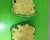 お弁当のおかずにも♪たまご☆inピーマン作り方4写真