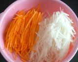 【紅白なます】お食い初め・おせちにも✿作り方1写真