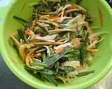 たらこと野菜たっぷりチヂミ作り方2写真