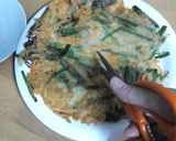 たらこと野菜たっぷりチヂミ作り方6写真