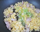 キムチの素で★パラパラ豚キムチチャーハン作り方4写真