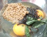ふじっ子塩こんぶで和風納豆オムレツ作り方1写真