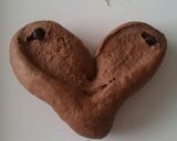 ハートがかわいい♪チョコココアパン作り方6写真