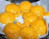 白玉粉で作る鶏そぼろ入り南瓜団子作り方8写真