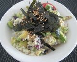 お手軽簡単アボカド豆腐丼作り方5写真