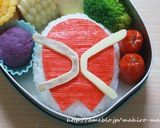 簡単キャラ弁＊仮面ライダーウィザード作り方8写真