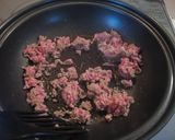 ズッキーニとひき肉の甜麺醤炒め。作り方2写真