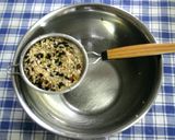食感楽しい♪十六穀ごはんの黄粉クッキー作り方1写真