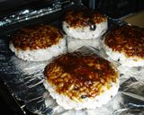 栄養満点☆味噌で香ばし焼きおにぎり作り方5写真