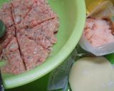 餃子の皮でカニシューマイ作り方1写真