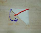 春巻きの皮で＊手作りアイスコーン作り方6写真