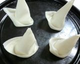 春巻きの皮で＊手作りアイスコーン作り方8写真