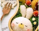 スヤスヤ*いねむりうさぎちゃん＊キャラ弁作り方6写真