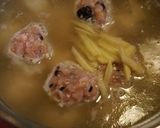 雑穀鶏団子の中華スープ作り方4写真