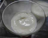 ヨーグルトのさっぱりレアチーズケーキ風。作り方5写真