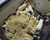 エリンギとツナの梅塩昆胡麻布和え作り方4写真