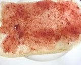 チョコ＆苺ソースのマシュマロトースト作り方1写真