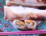 アジの干物で、リメイク焼き春巻き♬作り方5写真