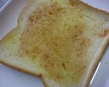 ブロッコリーと舞茸の梅鰹塩昆布トースト作り方2写真