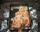 焼飯の素で驚きのピザトースト!!作り方3写真