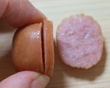 キャラ弁＊プチフランクdeコリラックマ♪作り方1写真