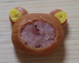 キャラ弁＊プチフランクdeコリラックマ♪作り方7写真