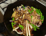 豚肉・なす・玉ねぎ・ししとうのみそいため作り方7写真