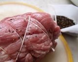 朝に仕込んで♪豚ロースのほうじ茶煮作り方1写真