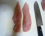 鶏胸肉と細切りピーマンの塩こんぶ炒め作り方1写真