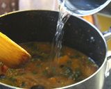 夏野菜とキマカレー（タルカリ）作り方8写真