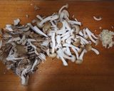 クリームソースのステーキ作り方1写真