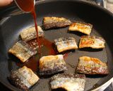 サンマの蒲焼き　中華風作り方3写真