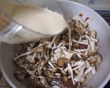 クリームソースのステーキ作り方6写真