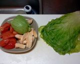 アボカドのﾚﾀｽ巻き♪☆作り方1写真