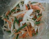 米粉でサックリ　野菜のかき揚げ作り方2写真