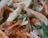 米粉でサックリ　野菜のかき揚げ作り方4写真