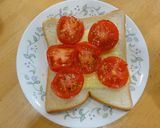 ❤❤　うちの簡単BLT+Cサンド　❤❤作り方2写真