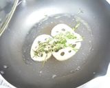 庭先のローズマリー＆塩麹で蓮根ステーキ作り方6写真